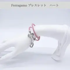 【Ferragamo】フェラガモ ハート ブレスレット 美品