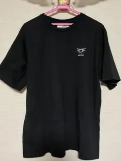 ANCOR アンカー　ブラックTシャツ　ワンポイントロゴ