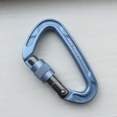 【未使用品】ロックテリクス ツオラミスクリュー カラビナ スチールブルー