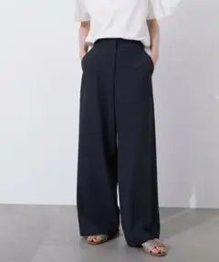 新品N.NaturalBeautyBasicドライタッチストレートワイドパンツ