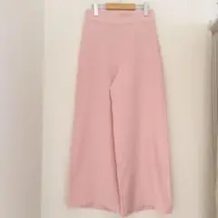 ZARA WOMAN ピンク ワイドパンツ