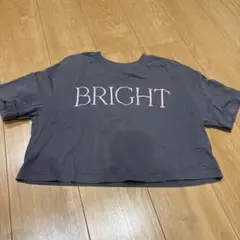 GU BRIGHTプリント Tシャツ グレー 42-00