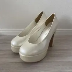 ウェディングシューズ　23.5cm