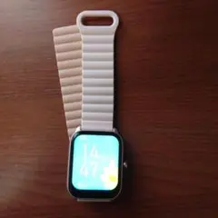 美品✨HOKOMA ホワイトタッチスクリーンスマートウォッチ
