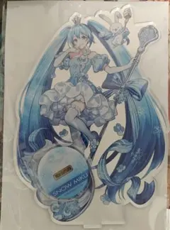 初音ミク　GIGO　SNOW MIKU　ビッグアクリルスタンド　VOCALOID