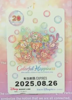 東京ディズニーシー 20周年パークチケット