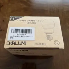 OKALUMI LED電球 小形電球タイプ E17 2個セット