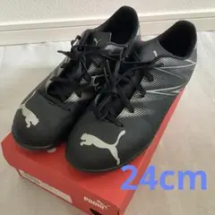 PUMA ATTACANTO TT Jr 24cm フットサル プーマ 黒