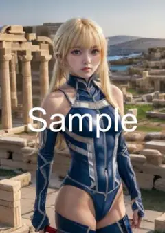 A4サイズアートポスター 1点もの 美女ポスター最高品質 D-X-５４