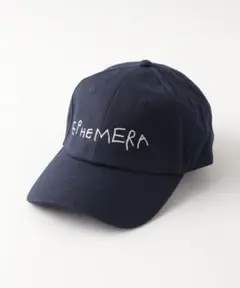 STEVEN ARAN EPHEMERA キャップ　ネイビー