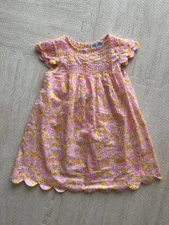 jacadi フラワープリント ワンピース 18M