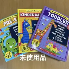 Scholastic Toddler Workbook 他 3冊セット 未使用品