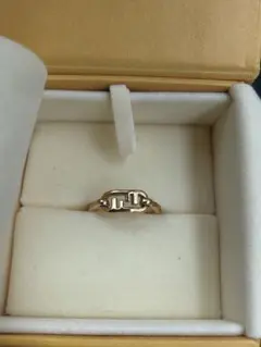 箱付き FENDI O Lock Gold Ring フェンディ オーロック M