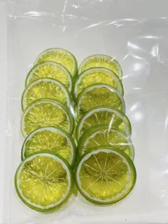 フェイク・食品サンプル(ライム輪切り）