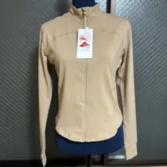 Lサイズ ライトブラウン ランニング ジャケット レディース