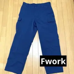 ネイビー 作業着ズボン　Fwork