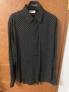 セリーヌ シャツ スクエアドット 極美品 長袖シャツ