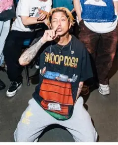 Kj着用GAP SNOOP DOGG Tシャツ