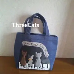 ThreeCats　トートバッグ