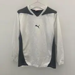 K1181 PUMA 長袖Tシャツ ホワイト 160
