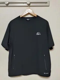 CAMP7 Tシャツ 半袖 ブラック 撥水 速乾