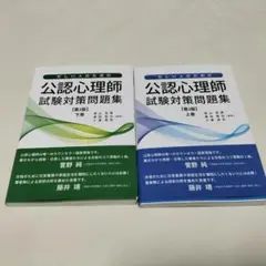 忙しい人のための公認心理師　試験対策問題集　上・下巻　第２版　国家試験