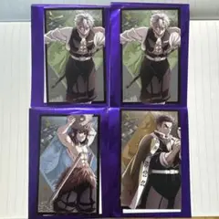 劇場版 鬼滅の刃 無限場編 ランダムフォトカードB 4枚セット