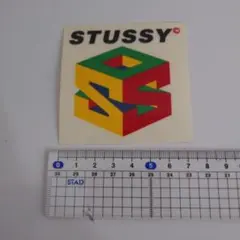 STUSSY カラフルステッカー　 OLD STUSSY 90s