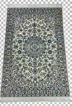 ペルシャ手織り絨毯ナイン産 5_101x150cm