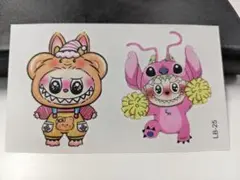 【新品】ラブブキャラクターシールセット 1シートLABUBU シール　ステッカー