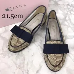 DIANA ダイアナ パンプス パイソン 21.5
