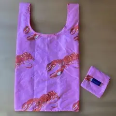 BAGGU baby エコバッグ　ロブスター柄