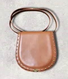 valentino garavani ショルダーバッグ ブラウン 茶 ビンテージ