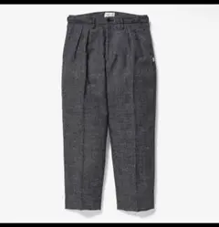 wtaps tuck trousers WOOL. TWEED. Mサイズ