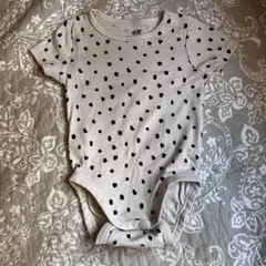 【未使用】 Ｈ＆Ｍ　オーガニックコットン ロンパース
