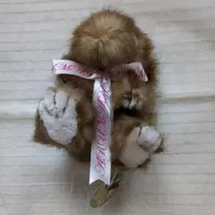 うさぎのぬいぐるみ リボン付き