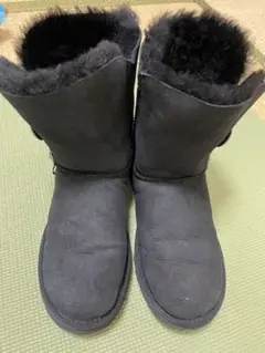 UGG ムートン 24cm ブラック