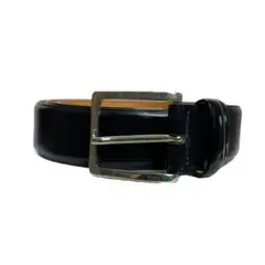 未使用　TOD'S ベルト　ブラック　保存袋付属 Man ブラック ファブリック＆レザー ベルト バッグ マイクロ