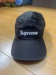 Supreme 黒 キャップ