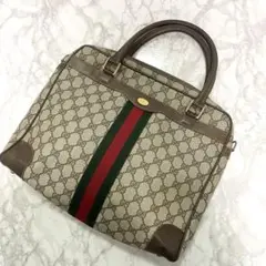 GUCCI オールドグッチ 2way シェリーライン ハンドバッグ ショルダー