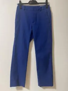 テーパードパンツ コバルトブルー 34