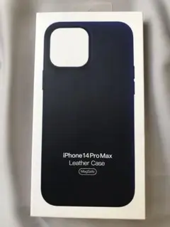 新品・未使用 iPhone14 Pro Max レザーケース インク