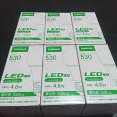 Hotalux LED電球 LDA5N-G/2-60W相当 4.8W