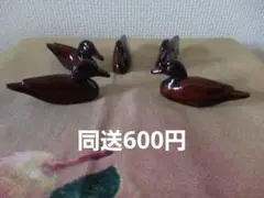 鳥さん置物・木製