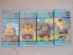 ワンピースワールドコレクタブルフィギュア ワーコレ vol30 4体セット