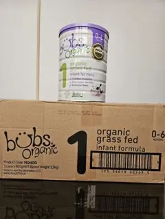bubs organic 1 粉ミルク 800g×2缶