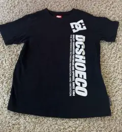 DC SHOE CO. ブラック Tシャツ 140