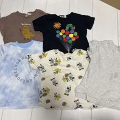 子供用Tシャツセット 5枚