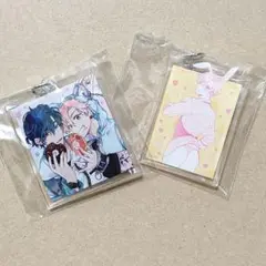 イケボ配信者は俺狙い！？ アクリルキーホルダー 2個セット