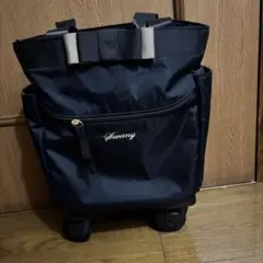 SWANY スワニール　キャリーカートキャリーバッグ　ストッパー付　ブラック　黒